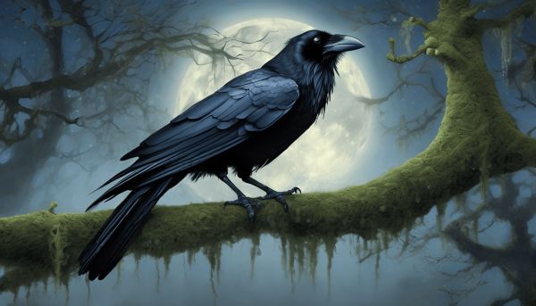 Le corbeau comme guide spirituel et messager des esprits